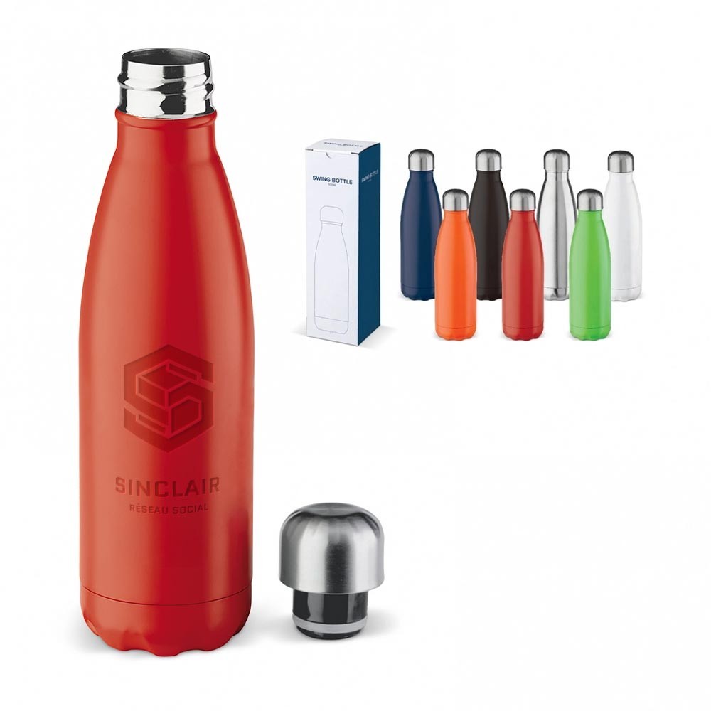 Bottiglia da bevuta a vuoto isolata 500ml - Pescate