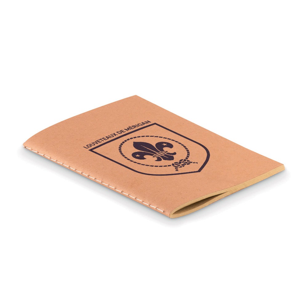 Quaderno A6 con Copertina di Cartone Riciclato - Bedero Valcuvia