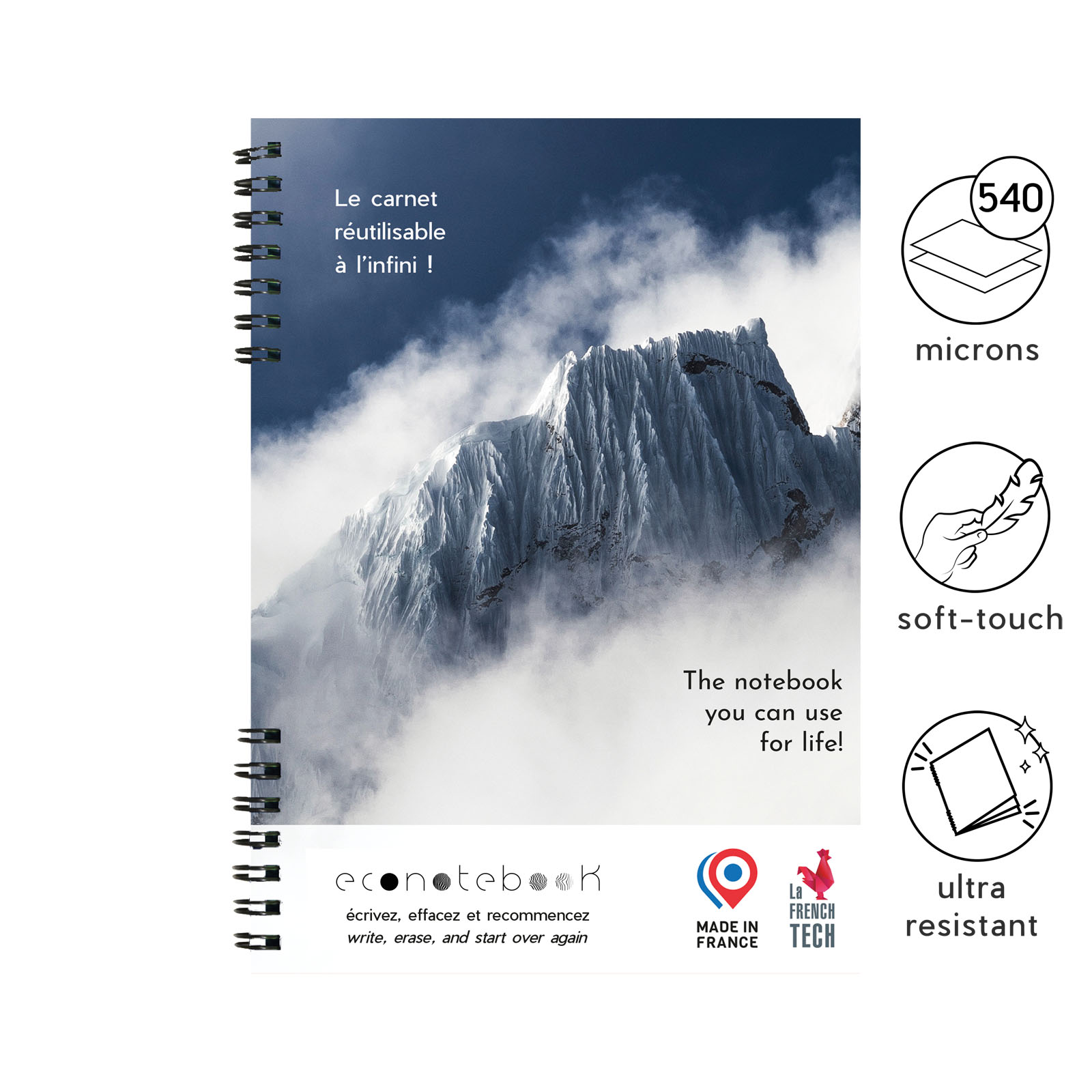 EcoNotebook A5 con Copertina Premium - Daverio