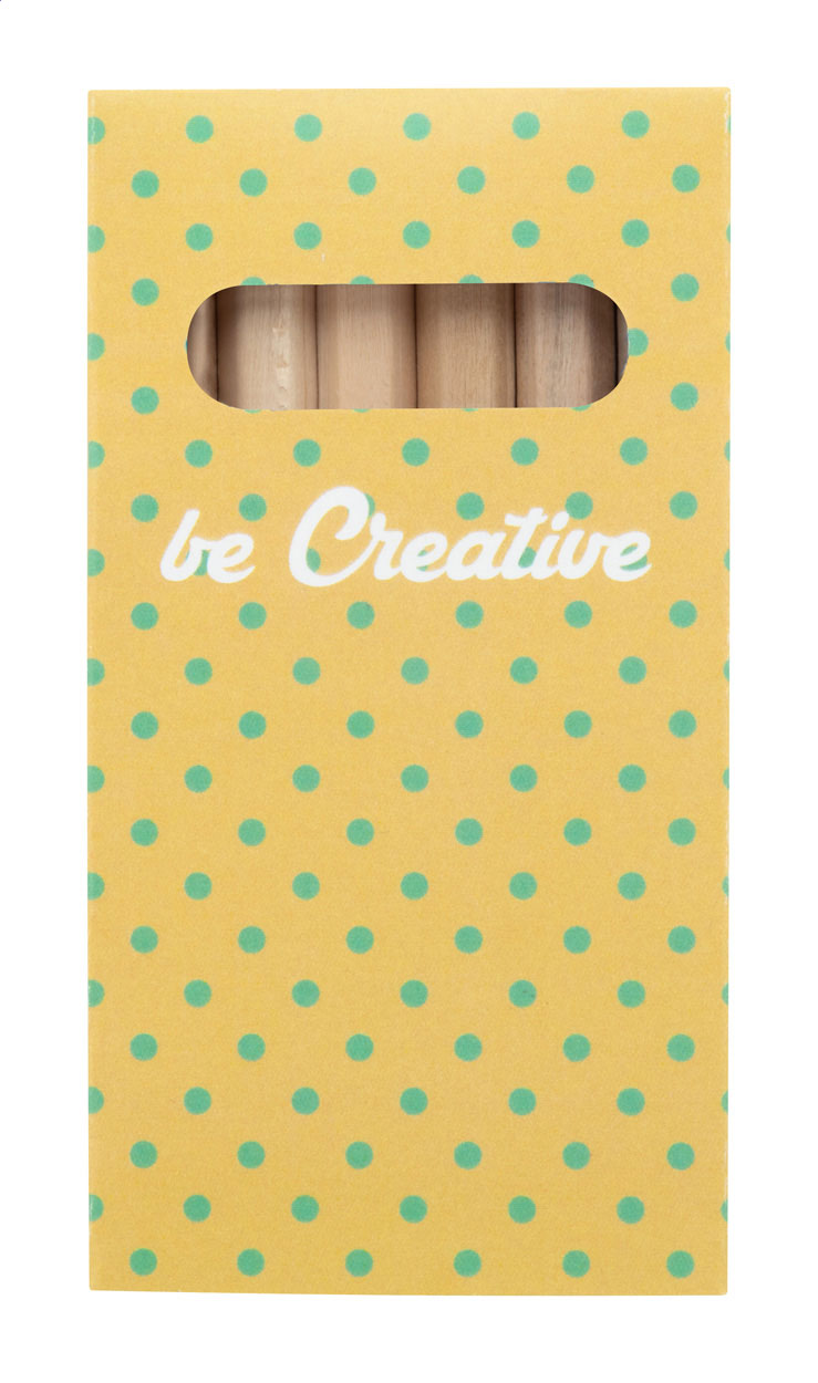 Set di 6 matite colorate personalizzabili - Biassono