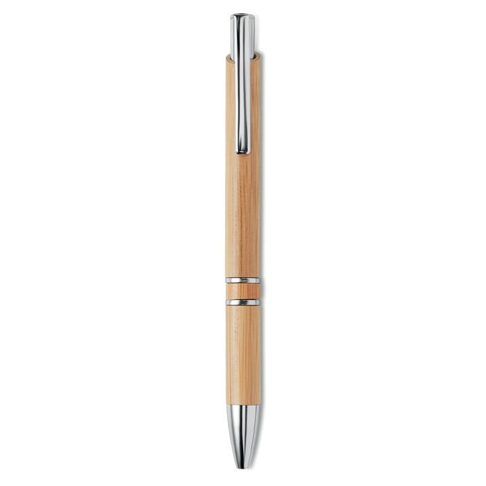 Penna a bottone in barile di bambù - Esine