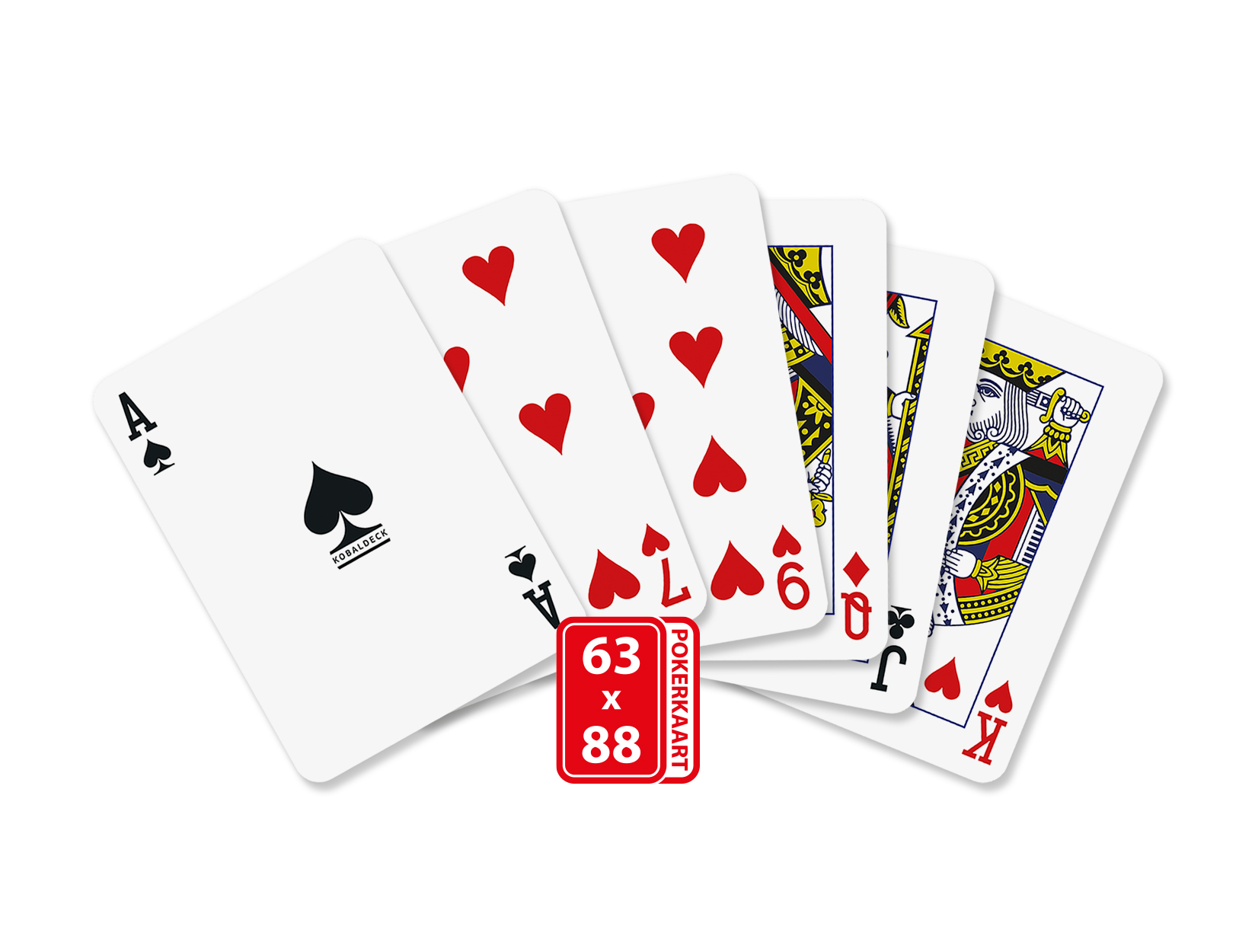 Carte da gioco in formato poker internazionale - Vittuone