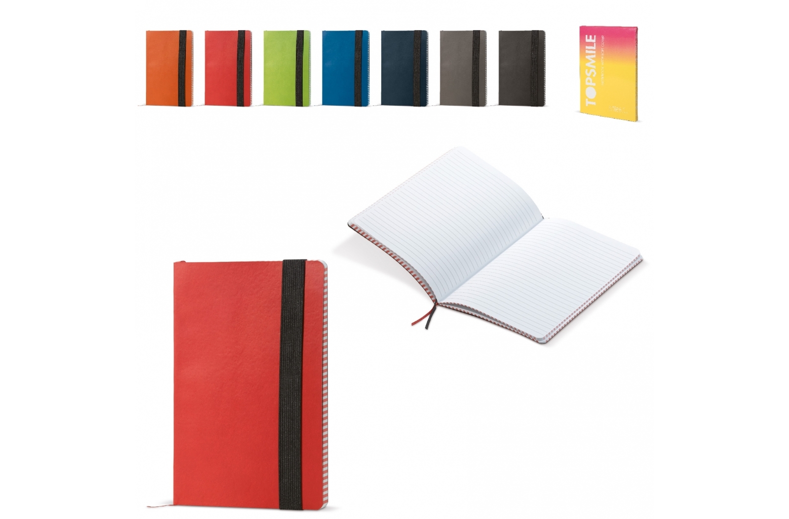 Notebook dal Design Pratico con Copertina Morbida e Extra Cinturino Elastico - Carate Brianza