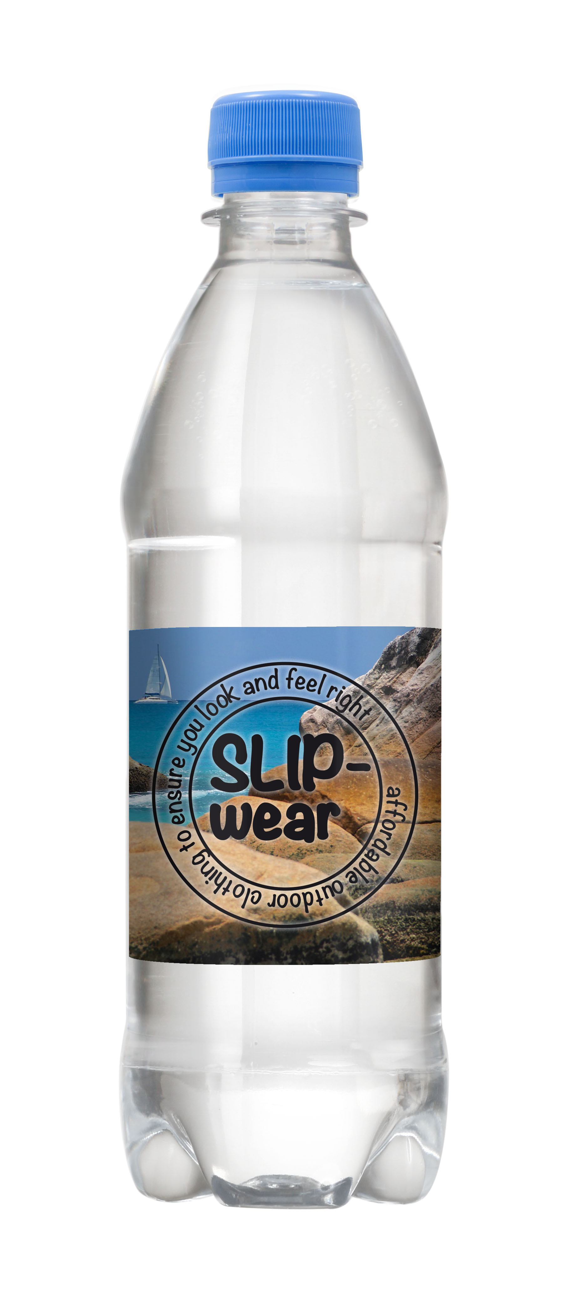 Acqua frizzante 500 ml con tappo a vite - Procida stampato con logo
