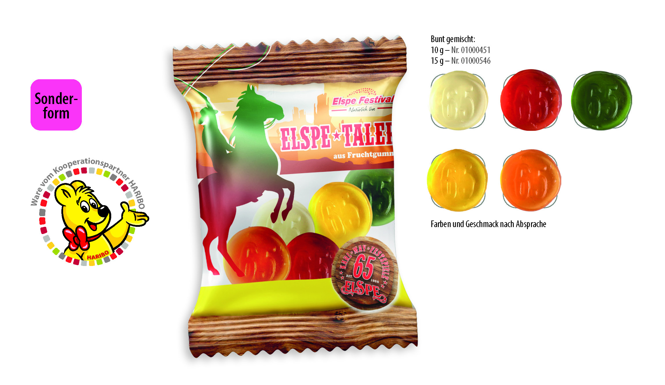 Saccotti di Gomma Personalizzati HARIBO - Pieve Fosciana