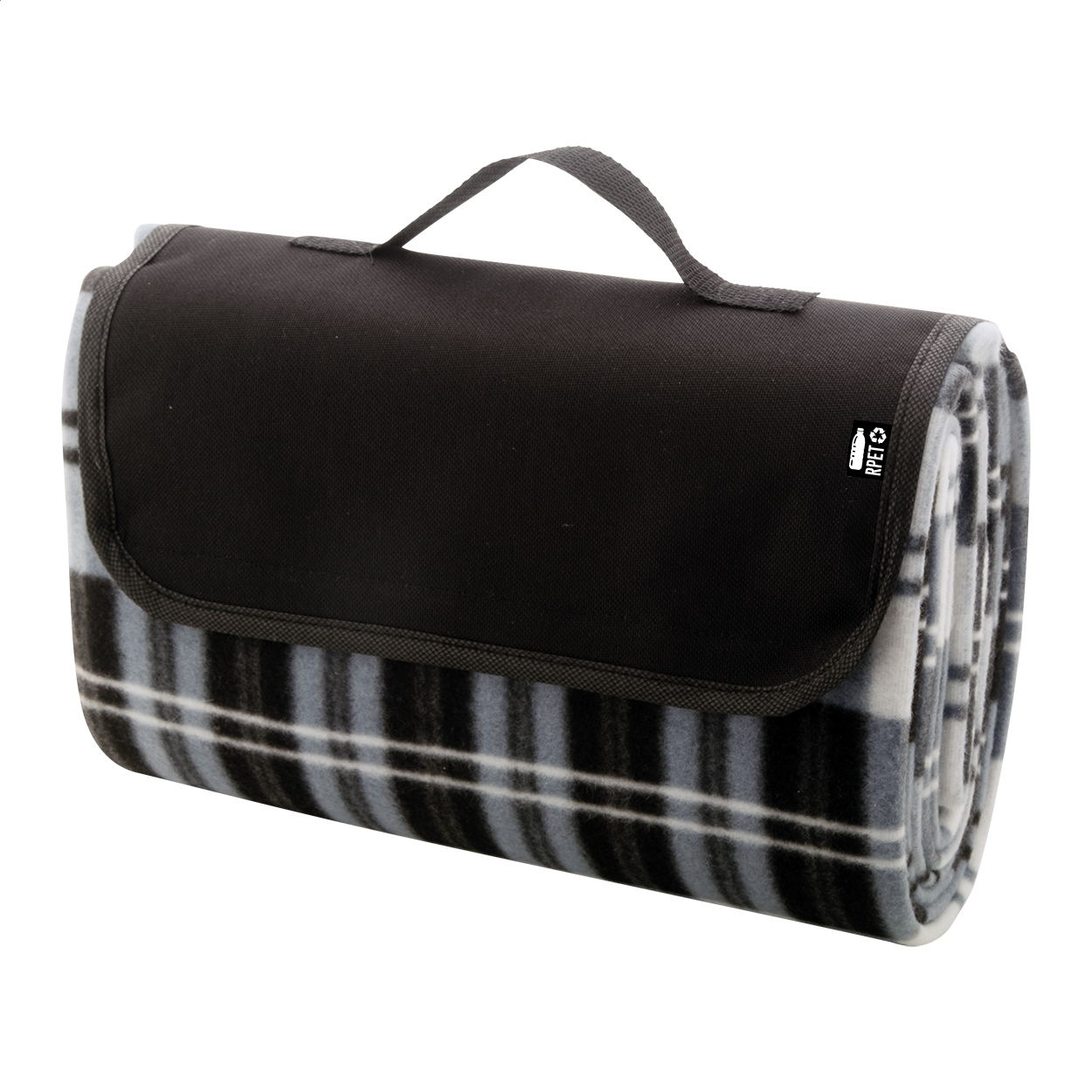 Coperta da picnic Angama personalizzata in pile RPET 160 g/m²