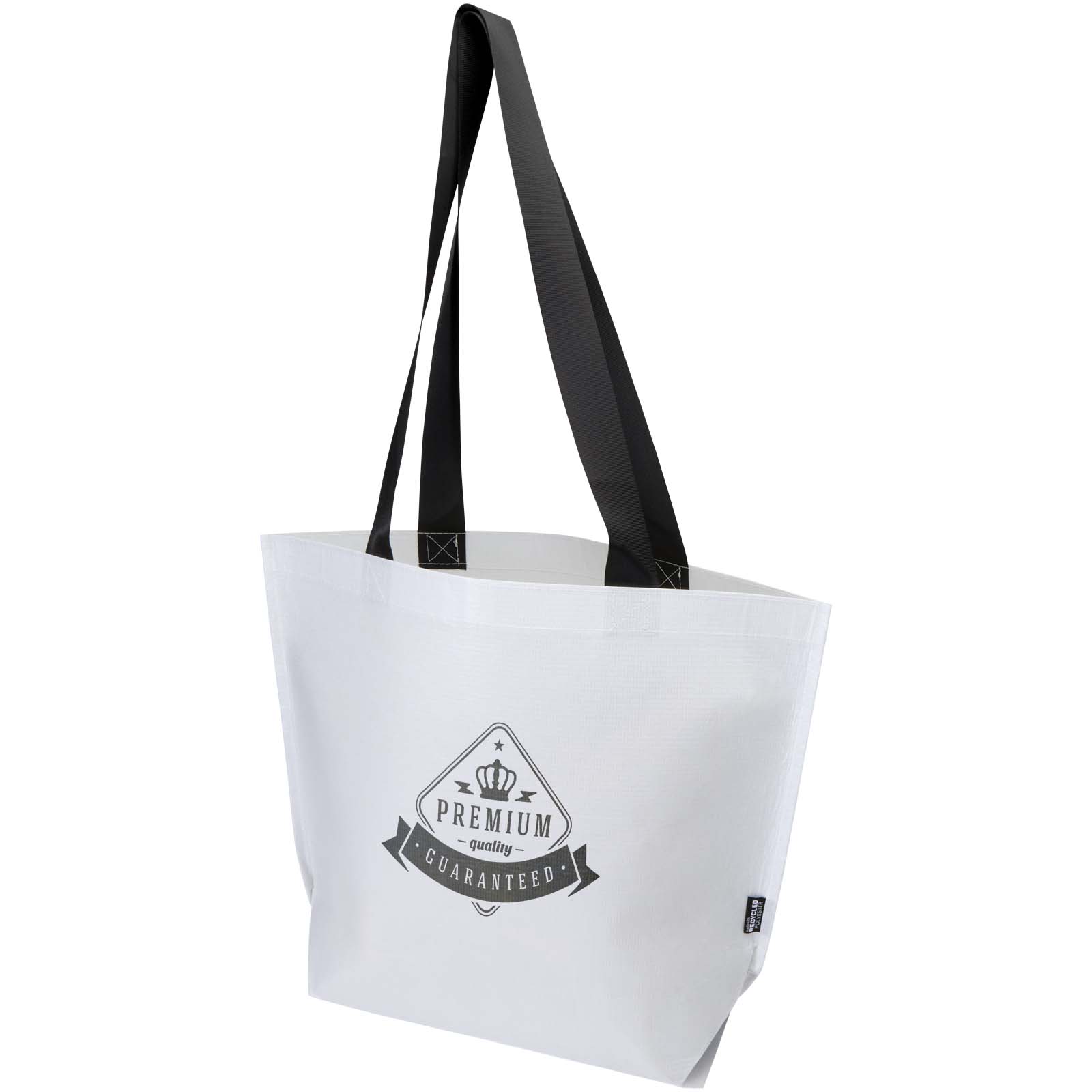 Borsa Riciclata Doppia Laminazione Duo - Ostiano stampato con logo