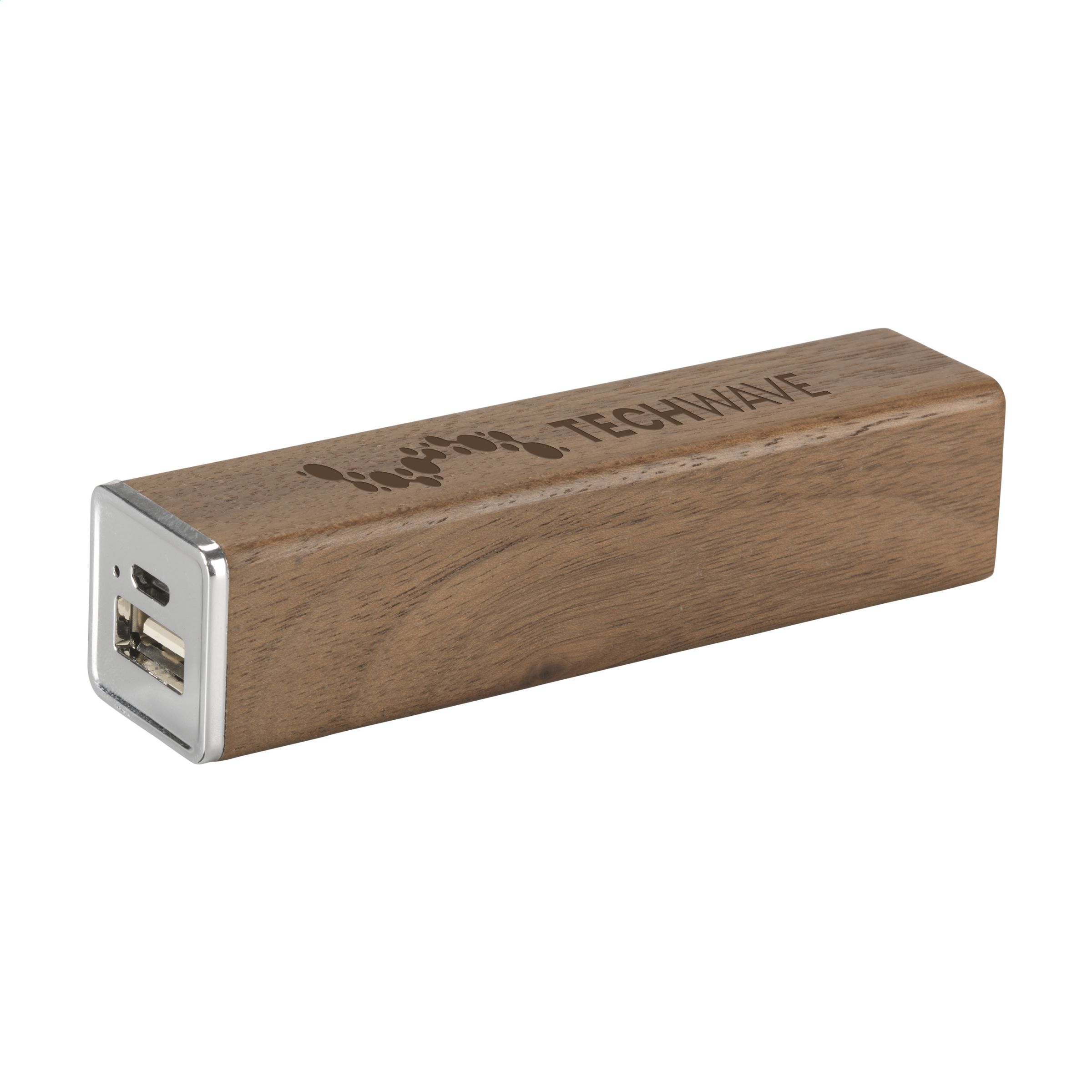Batteria esterna in legno personalizzata 2000mAh - Rimini