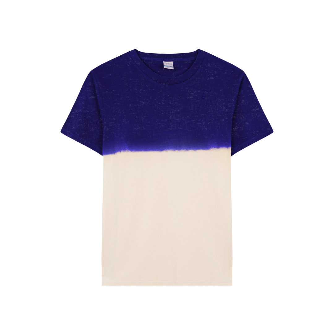 T-Shirt Unica Bicolore Lavata - Sant'Agata de' Goti