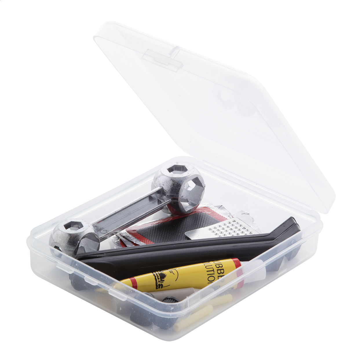 Kit Riparazione Bici Multifunzionale - Merone stampato con logo