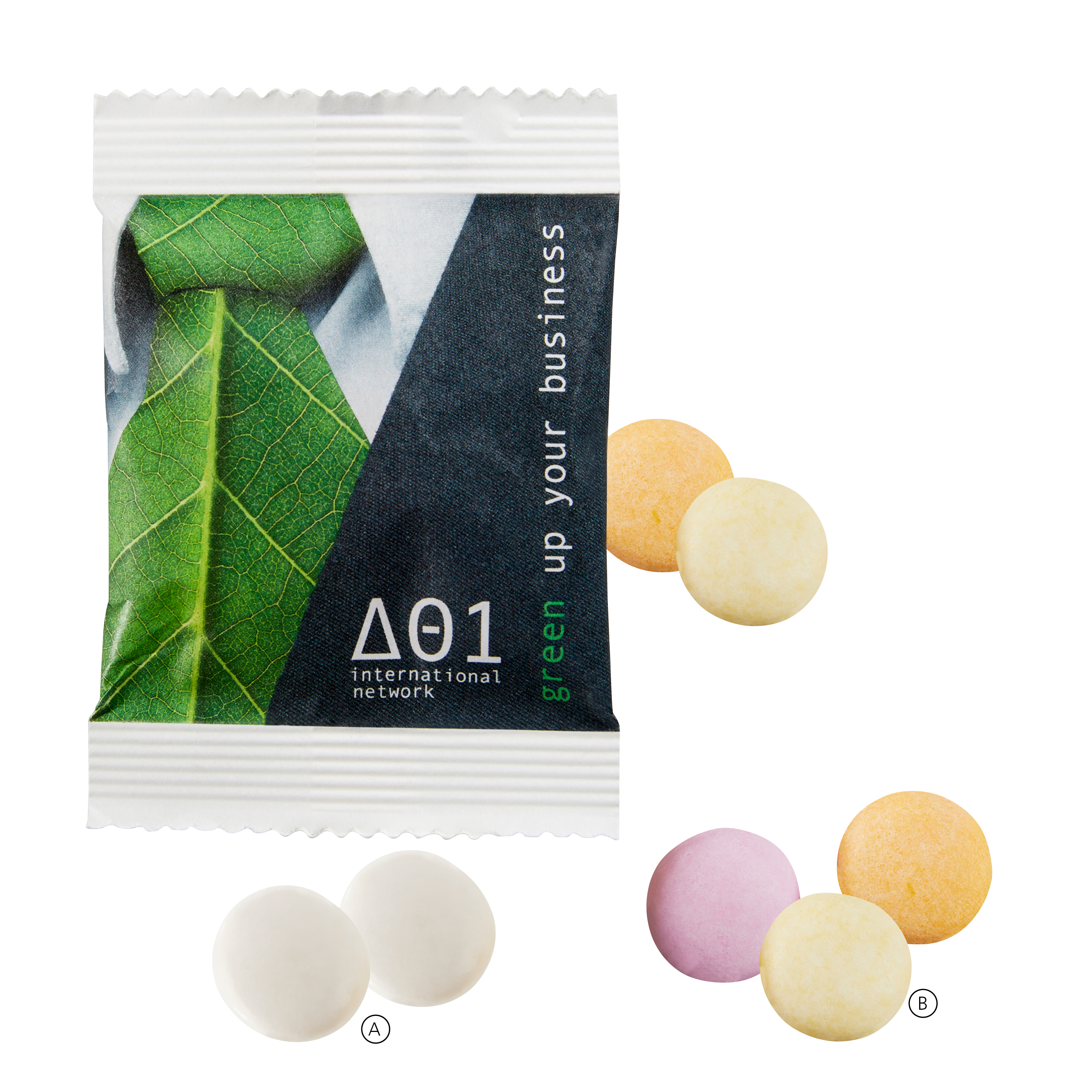 Bocconcini Doppio Menta - Dizzasco stampato con logo