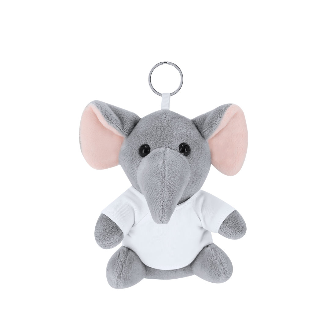 Portachiavi Elefante Morbido - Torrevecchia Pia stampato con logo