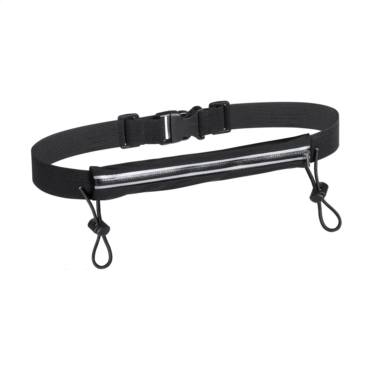 Marsupio running Numet in poliestere e spandex con porta pettorale stampato con logo