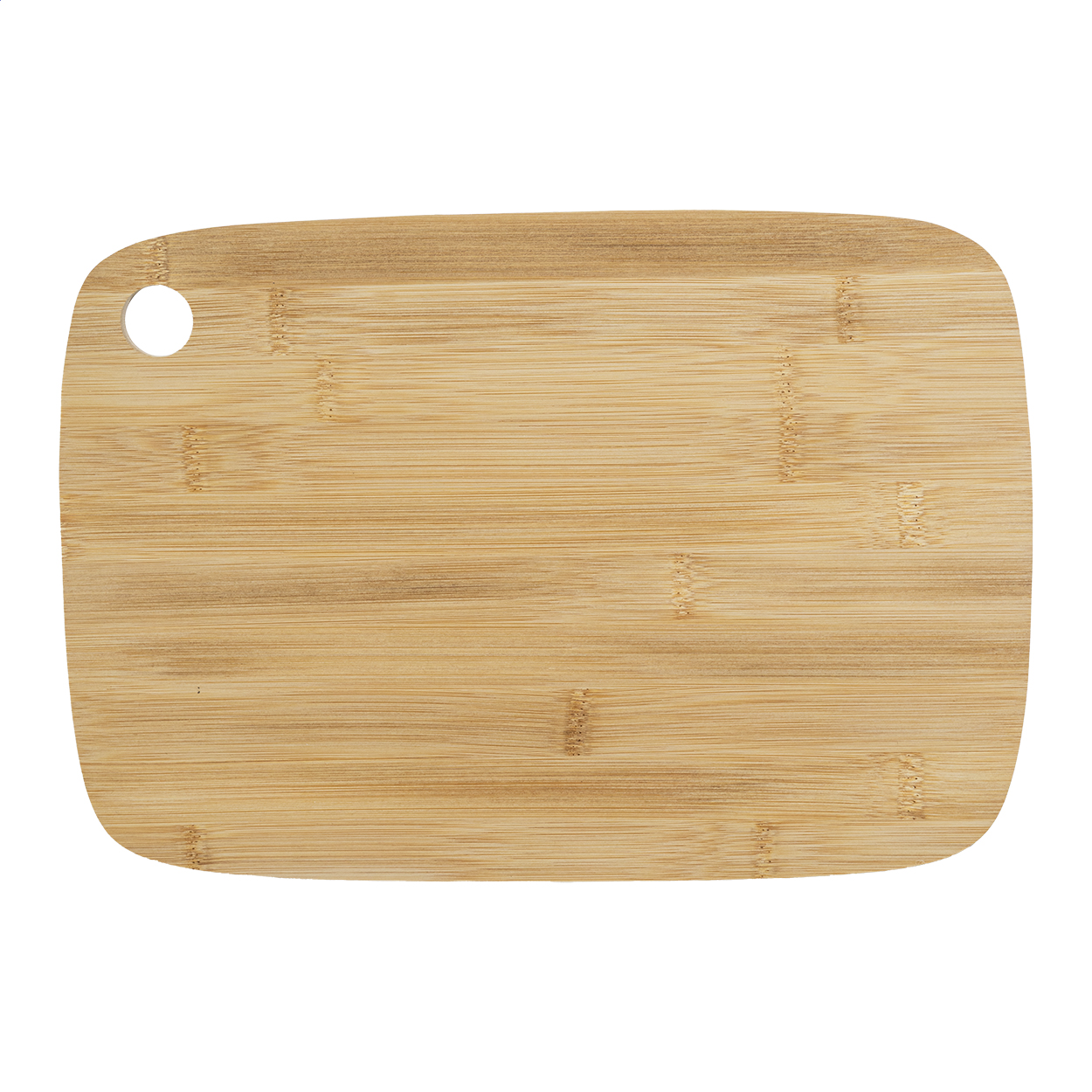 Tagliere Bambusa personalizzato in bambù naturale stampato con logo