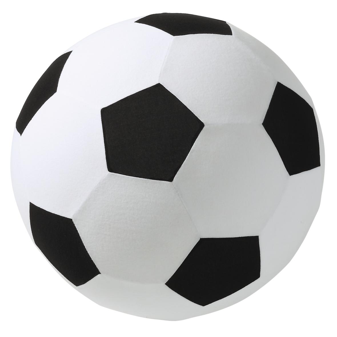 Pallone da calcio gigante gonfiabile con superficie in morbido pile - Piuro