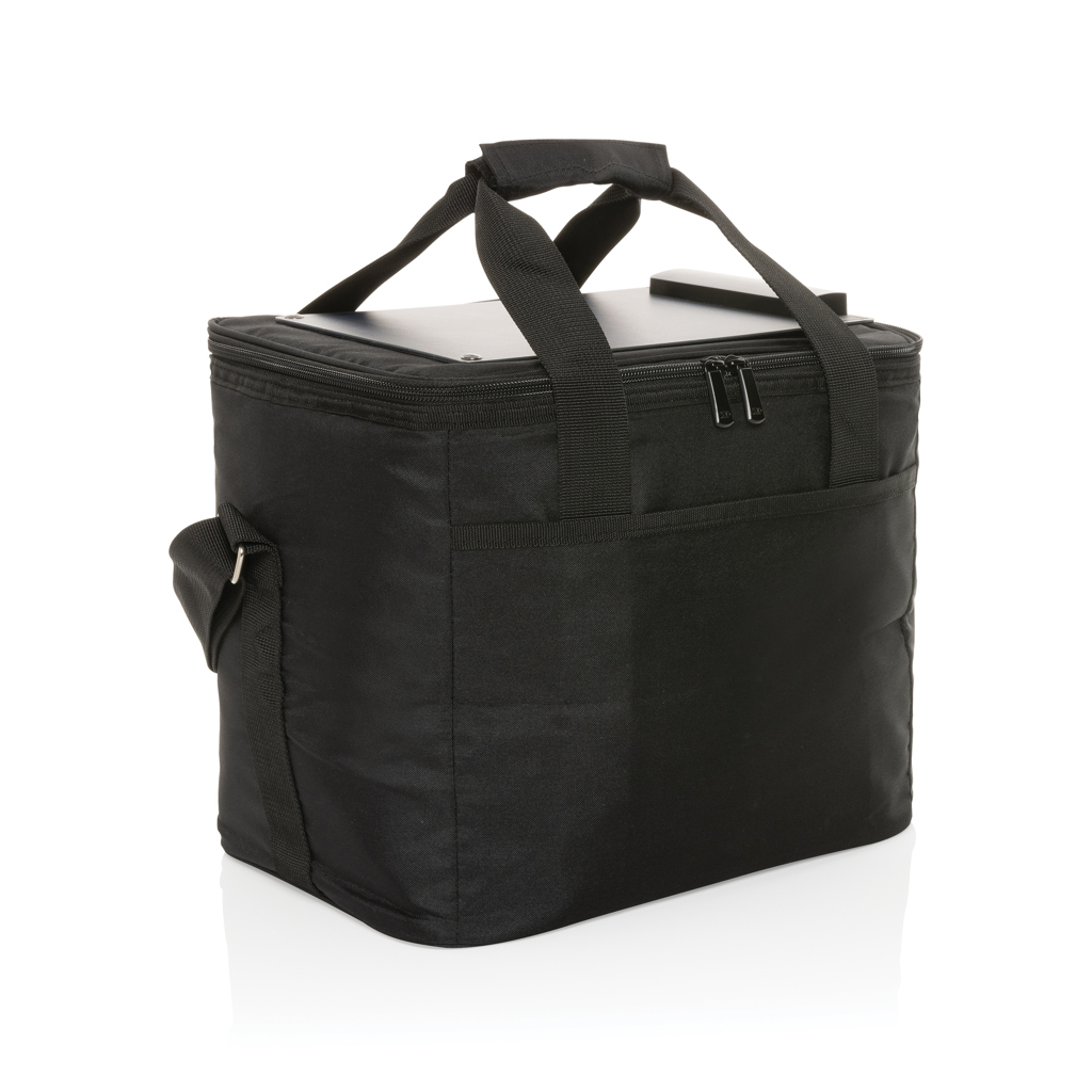 Mara AWARE™ RPET borsa termica deluxe con pannello solare da 5W