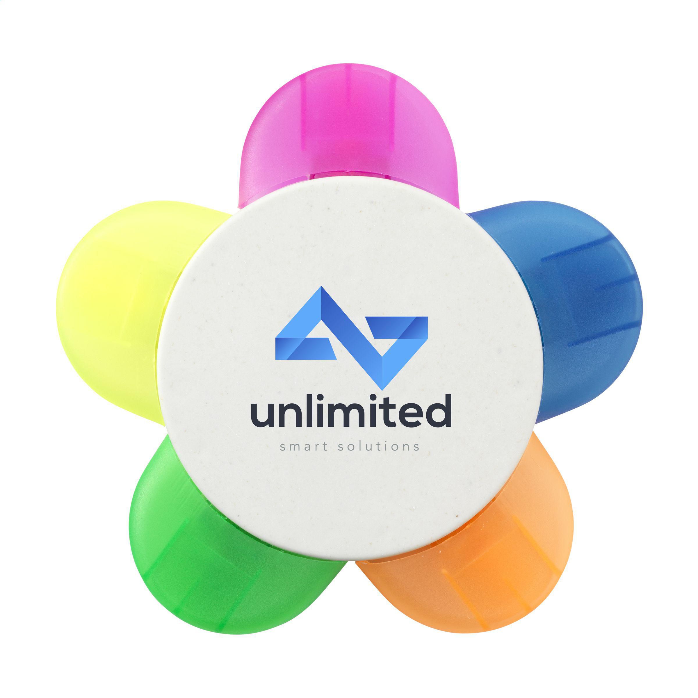 Evidenziatore riciclato Bloom in cartone del latte