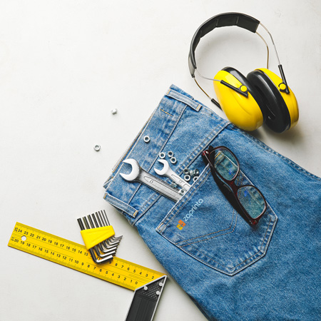 Jeans da lavoro personalizzati - | Zaprinta Italia Jeans da lavoro personalizzati - | Zaprinta Italia