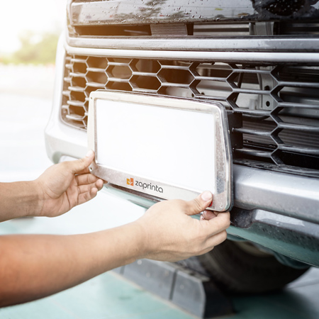 Porta targa personalizzato - | Zaprinta Italia Porta targa personalizzato - | Zaprinta Italia