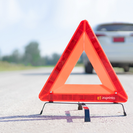 Triangolo di emergenza personalizzato - | Zaprinta Italia Triangolo di emergenza personalizzato - | Zaprinta Italia