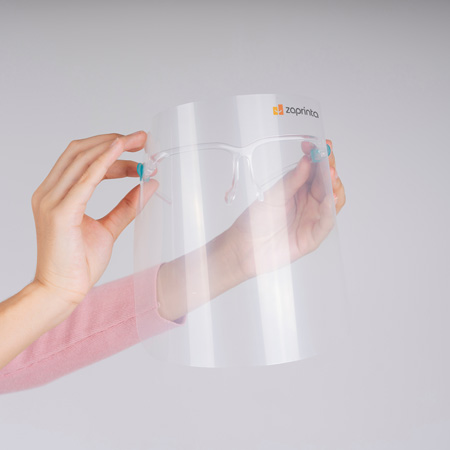 Visiera di protezione dal coronavirus personalizzata - | Zaprinta Italia Visiera di protezione dal coronavirus personalizzata - | Zaprinta Italia